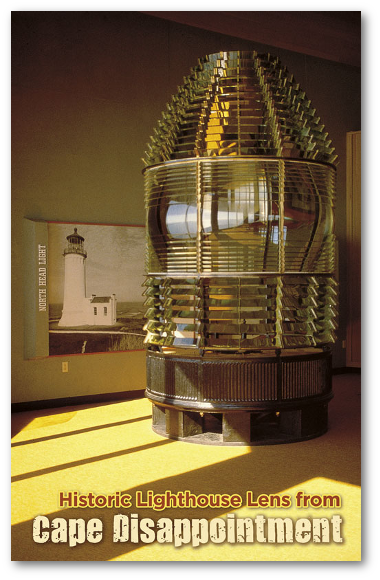 Historic Lighthouse Lens from Cape Disappointment