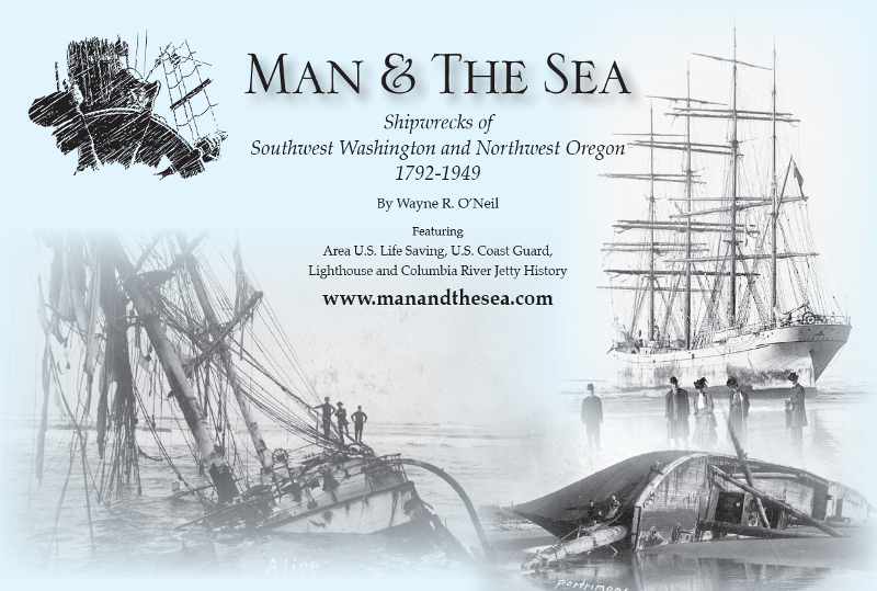 ManandtheSea Book Published Long Beach WA